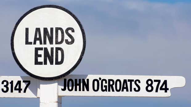 John O'Groats Lands End
