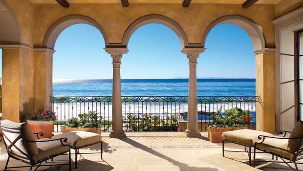 Window over Mediterranean Sea