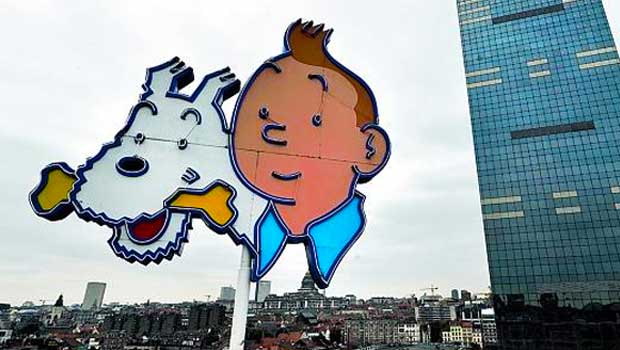 TinTin Lombard Building Belgium